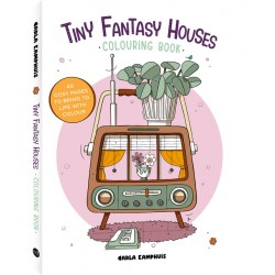 Kleurboek MUS Tiny Fantasy Houses