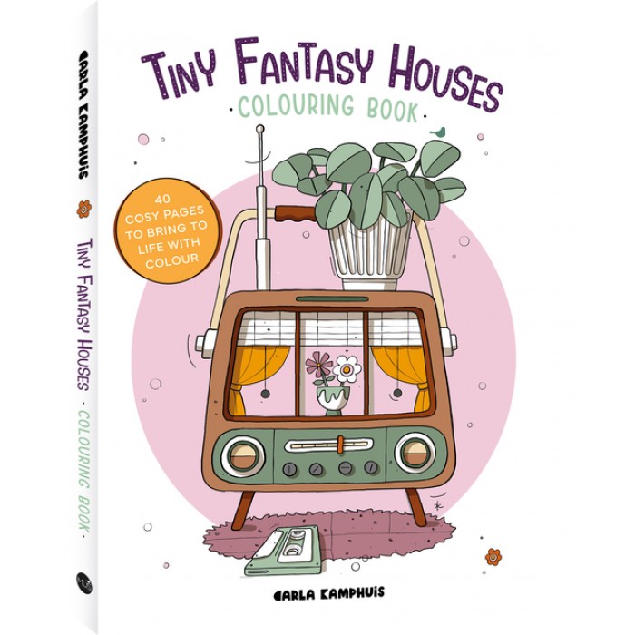 Kleurboek MUS Tiny Fantasy Houses