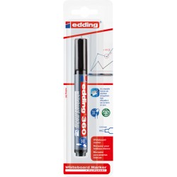 Whiteboardmarker edding 360 rond 1.5-3mm zwart blister &agrave; 1 stuk
