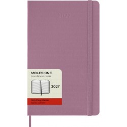 Agenda 2027 Moleskine 12M Planner Daily 1dag/1pagina large hc majestic pink