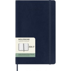 Agenda 2027 Moleskine 18M Planner Weekly 7dagen/1pagina large sc sapphire blue