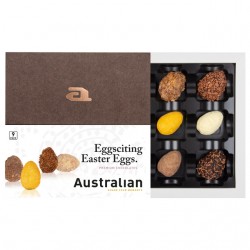 Chocolade Australian paaseieren 9 stuks