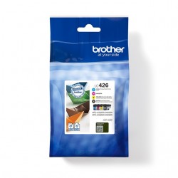 Inktcartridge Brother LC-426VAL zwart + 3 kleuren