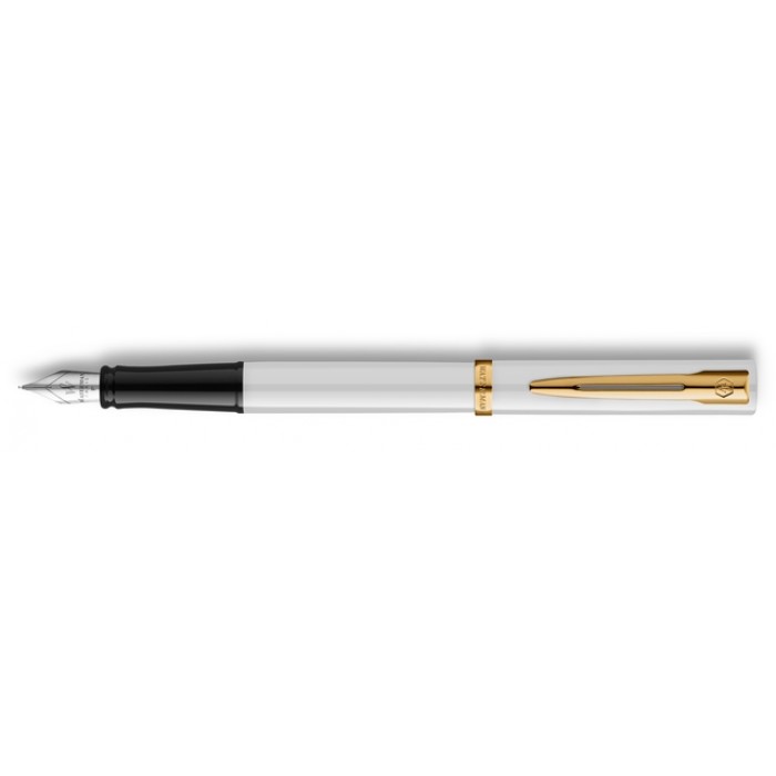 Vulpen Waterman Allure Impression white GT medium