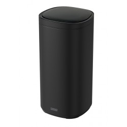 Afvalbak Desq Sensor 40 liter RVS zwart