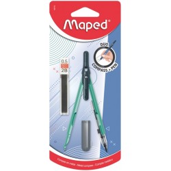 Penpasser Maped 3-delig assorti
