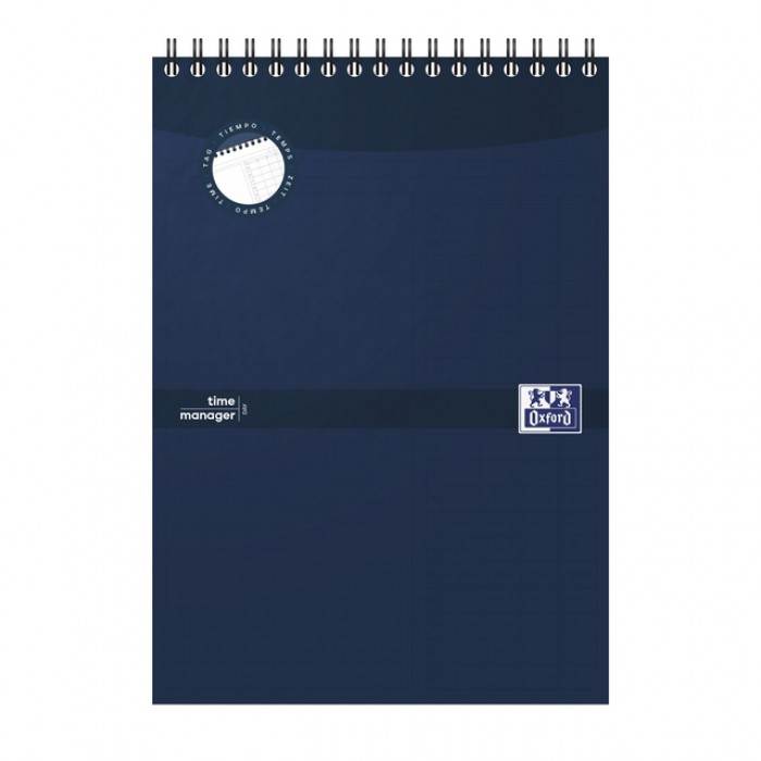 Task Manager Oxford dagplanner A5 70 vel blauw