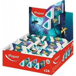 Gum Maped Dragon display &agrave; 24 kleuren assorti