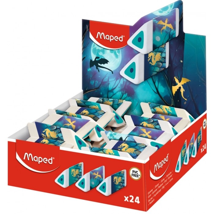 Gum Maped Dragon display &agrave; 24 kleuren assorti