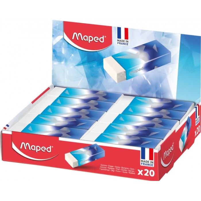 Gum Maped Arctic Vibes display a 20 stuks blauw