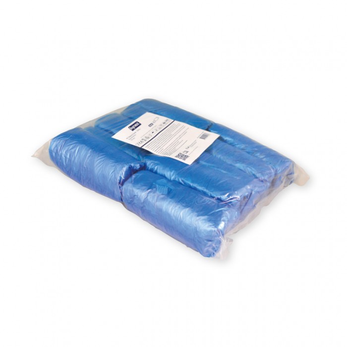 Mouwovertrek Hynex PE blauw 100 stuks