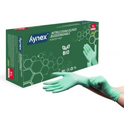 Handschoen Hynex nitril Bio XL groen 3.5gr 100 stuks