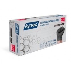 Handschoen Hynex nitril XL zwart 5gr extra sterk 100 stuks