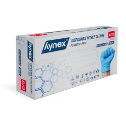 Handschoen Hynex nitril XL blauw 5gr extra sterk 100 stuks