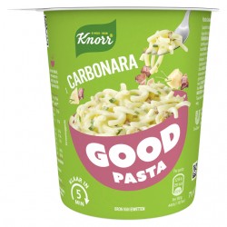 Good Pasta Knorr spaghetti carbonara cup