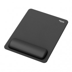 Muismat met polssteun Fellowes Breyta XL zwart