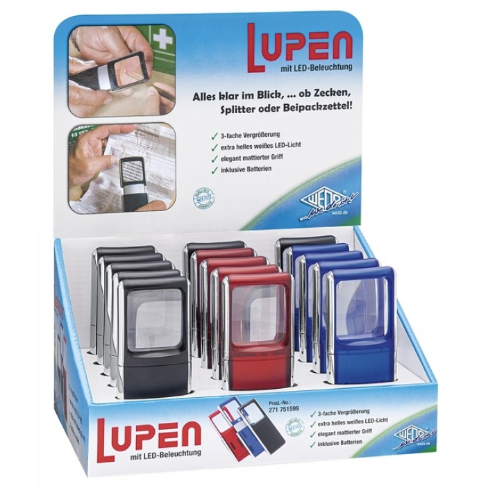 Loep WEDO met led-verlichting