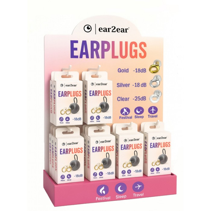 Earplug ear2ear 18DB en 26DB ass
