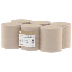Handdoekrol Satino SYS1 PureSoft 2-laags 6x175m naturel 318970