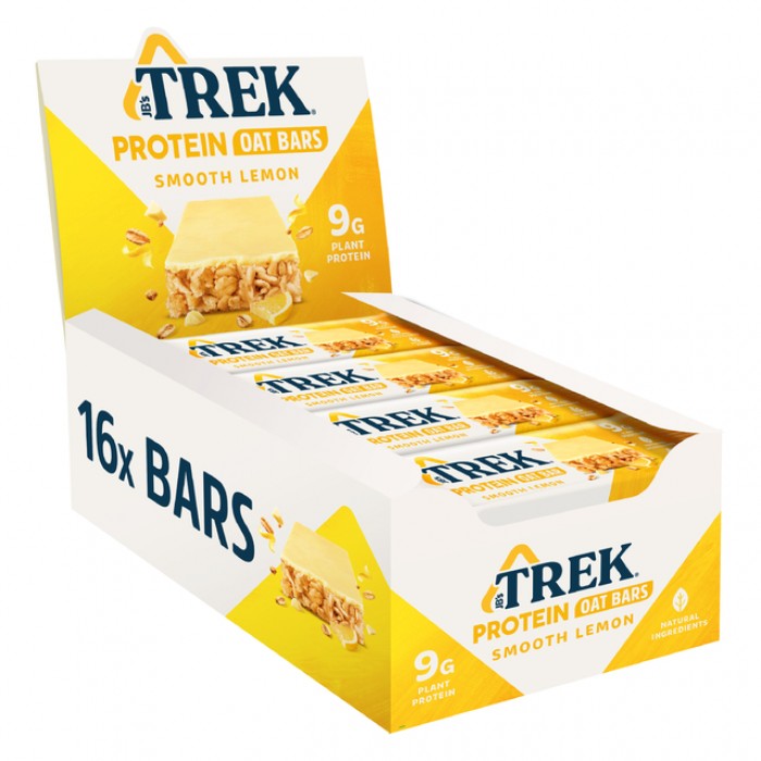 Prote&iuml;nereep TREK smooth lemon 50 gram