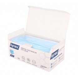 Mondmasker Hynex IIR 3-laags blauw 50 stuks