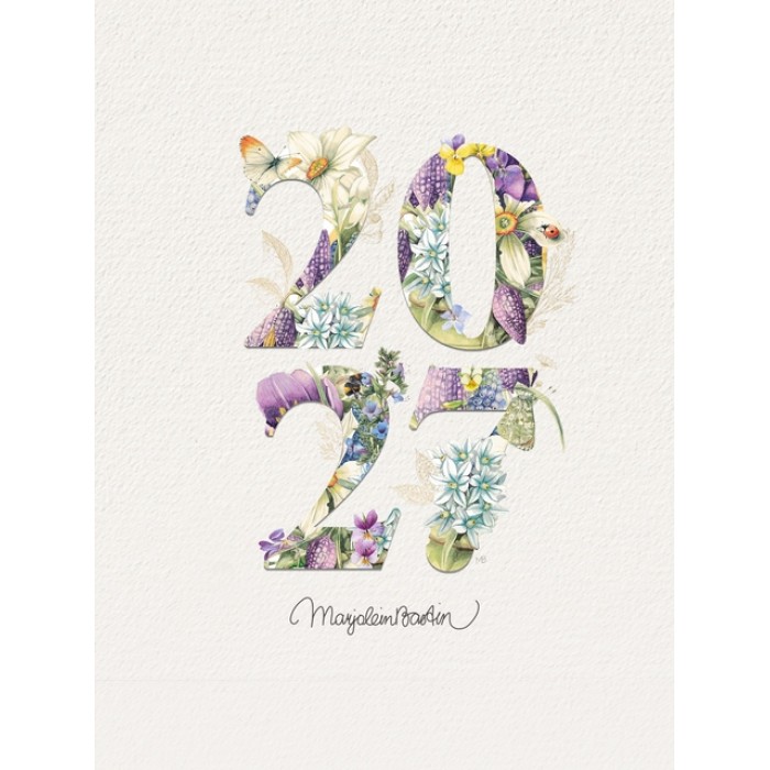 Weekkalender 2027 Marjolein Bastin 165x230mm internationaal