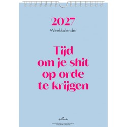 Weekkalender 2027 &C 165x230mm nederlands