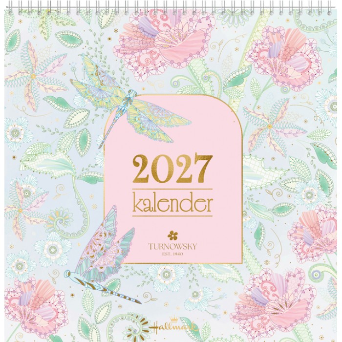 Maandkalender 2027 Turnowsky 290x290mm internationaal