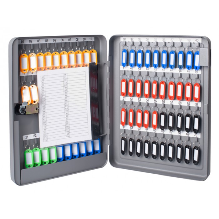 Sleutelkast Pavo basic met cijferslot 75 haken 370x280x60mm