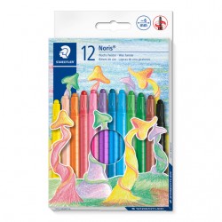 Waxpotlood Staedtler Norix twister set &agrave; 12 kleuren