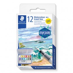 Waterverf Staedtler Design Journey set &agrave; 12 kleuren