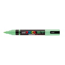 Paintmarker Uni POSCA PC-5BR brushpunt medium lichtgroen