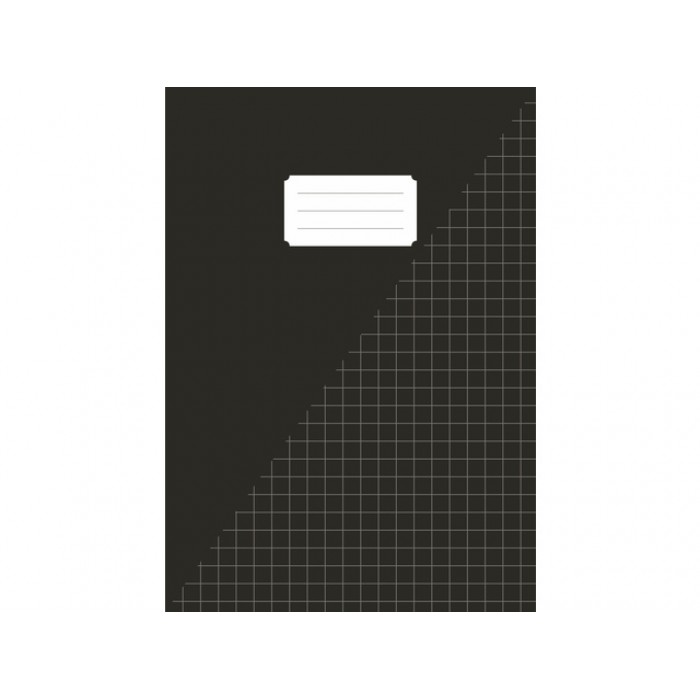 Schrift Kangaro A4 ruit 10mm 160 pagina's 60gr zwart pak &agrave; 5 stuks