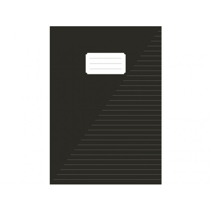 Schrift Kangaro A4 lijn 160 pagina's 60gr zwart pak &agrave; 5 stuks