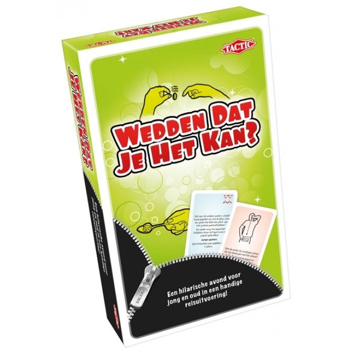 Spel Tactic Wedden dat je het kan?