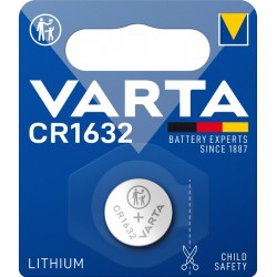 Batterij VARTA knoopcel 1x CR1632 lithium