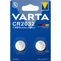 Batterij VARTA knoopcel 2x CR2032 lithium
