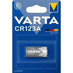 Batterij VARTA Cylindrical 1x CR123A lithium