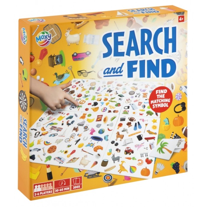 Bordspel Moxy Zoek en vind 30x60cm