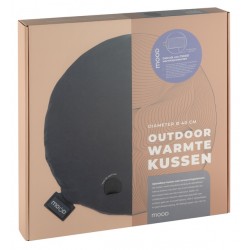 Warmtekussen Mood outdoor rond 40cm grijs