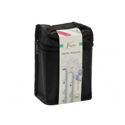 Pastelmarkers Nassau set &agrave; 24 kleuren