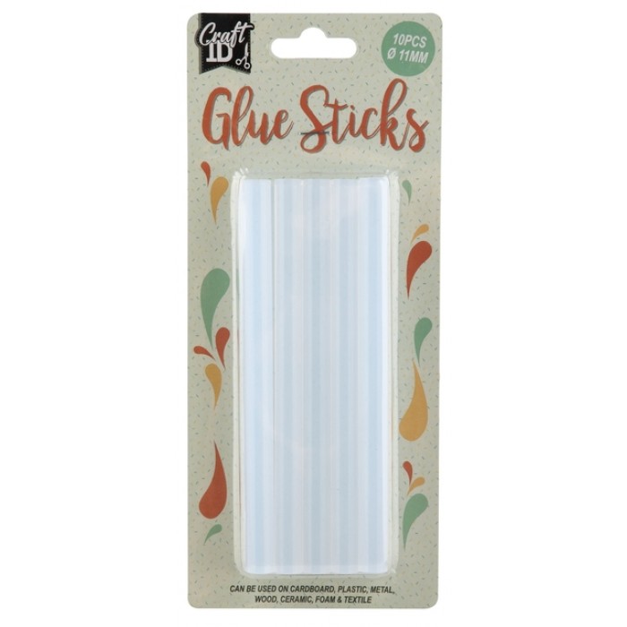 Lijmpatroon Craft ID 15x1,1cm 10 stuks transparant