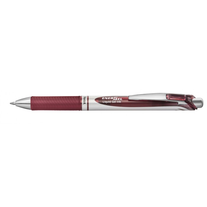 Gelschrijver Pentel BL77 Energel medium bordeaux