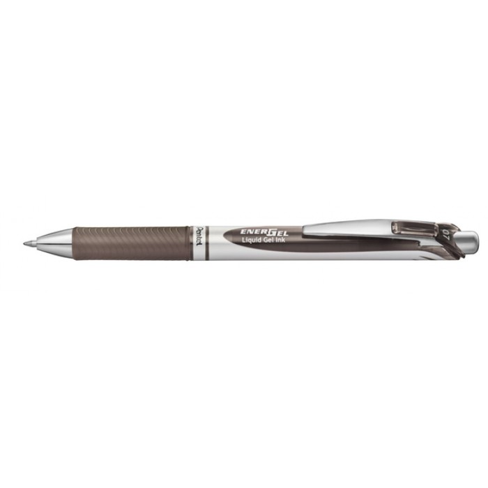 Gelschrijver Pentel BL77 Energel medium sepia