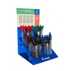 Gelschrijver PILOT BL-G2 Plus medium assorti display &agrave; 48 stuks