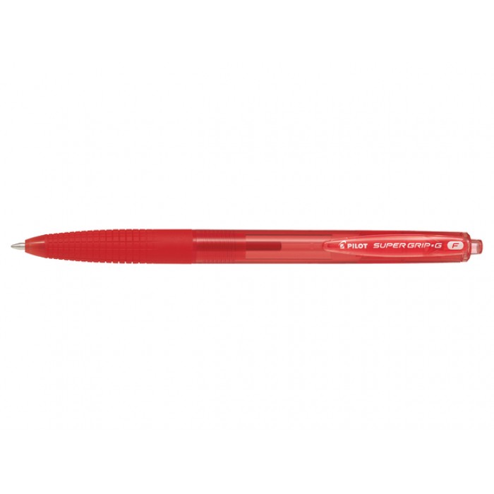 Balpen PILOT Super Grip G fijn rood