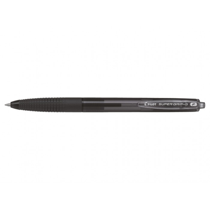 Balpen PILOT Super Grip G fijn zwart