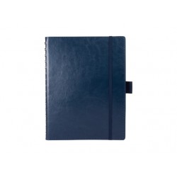 Notitieboek Multo Hannibal A5 blauw kunstleder