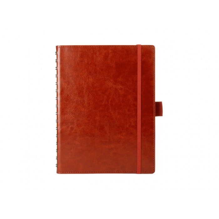 Notitieboek Multo Hannibal A5 cognac kunstleder
