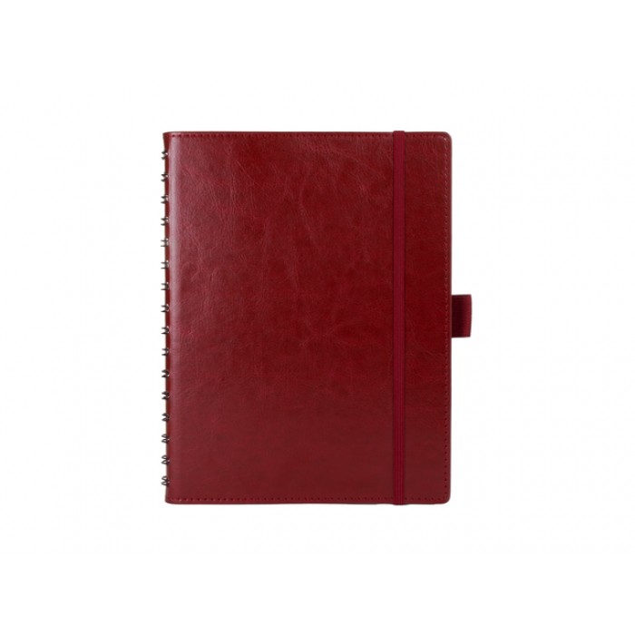 Notitieboek Multo Hannibal A5 bordeaux kunstleder